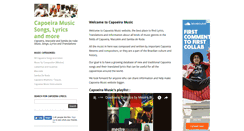 Desktop Screenshot of capoeira-music.net